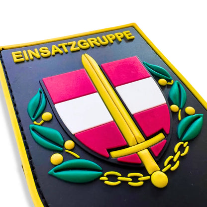 Rubber Patch JUSTIZWACHE EINSATZGRUPPE (JEG) | LOGO