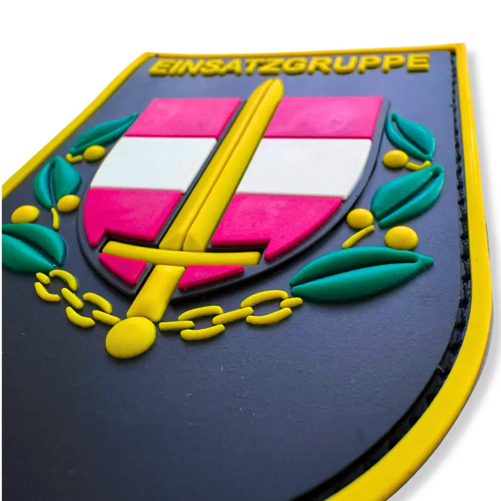 Rubber Patch JUSTIZWACHE EINSATZGRUPPE (JEG) | LOGO