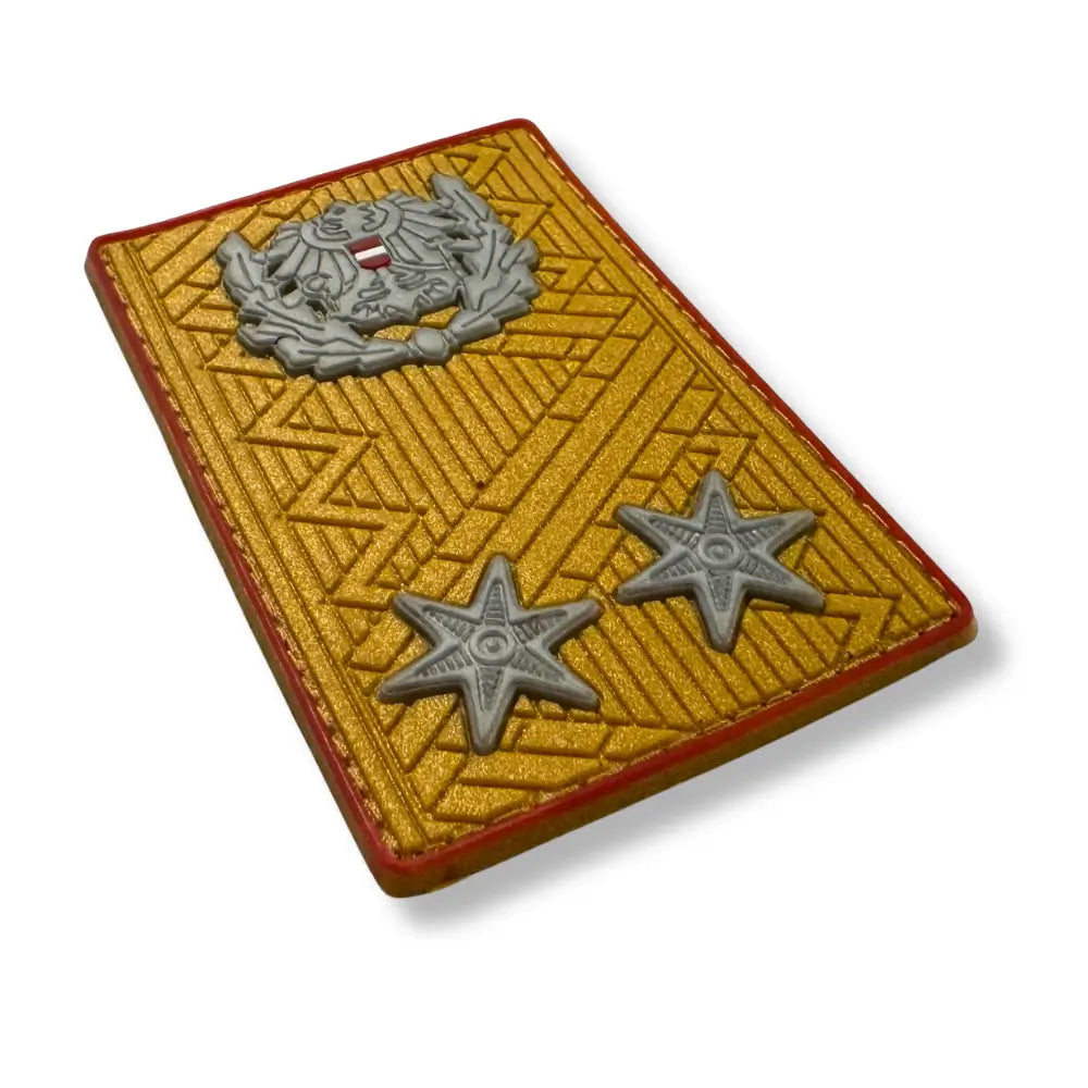 Rubber Patch Distinktion Generalmajor