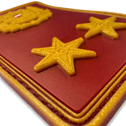 Rubber Patch Distinktion Oberleutnant