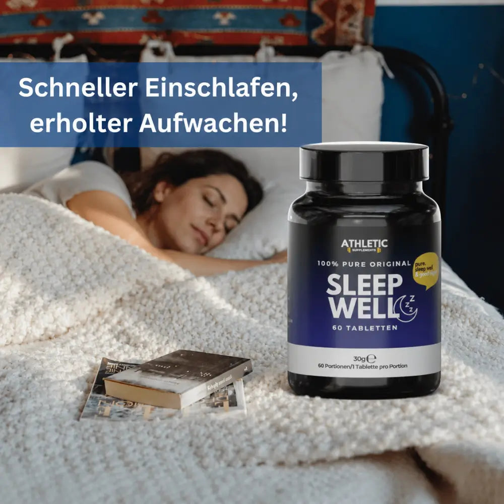 ATHLETIC SUPPLEMENTS Sleep Well Tabletten Pure