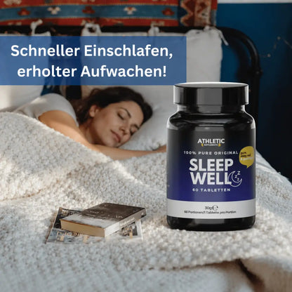 ATHLETIC SUPPLEMENTS Sleep Well Tabletten Pure