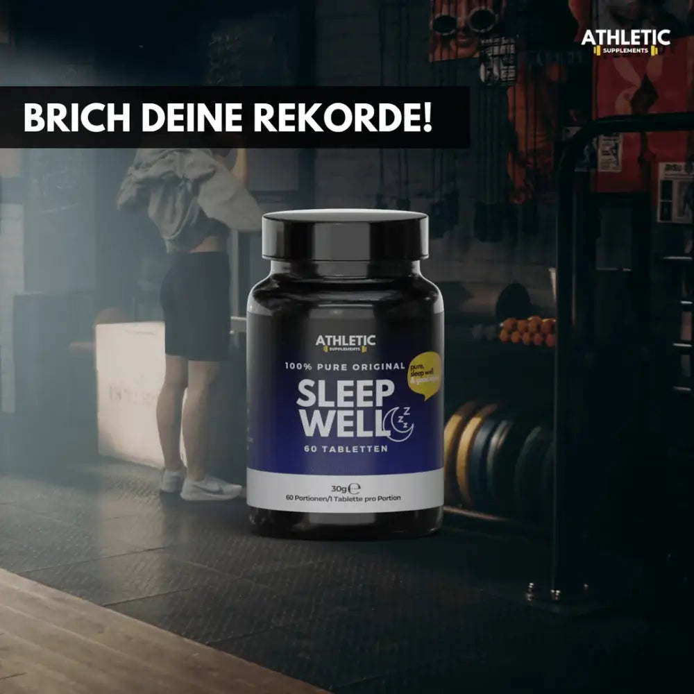ATHLETIC SUPPLEMENTS Sleep Well Tabletten Pure