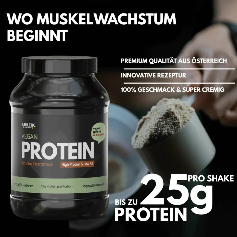 ATHLETIC SUPPLEMENTS Vegan Protein 500 g