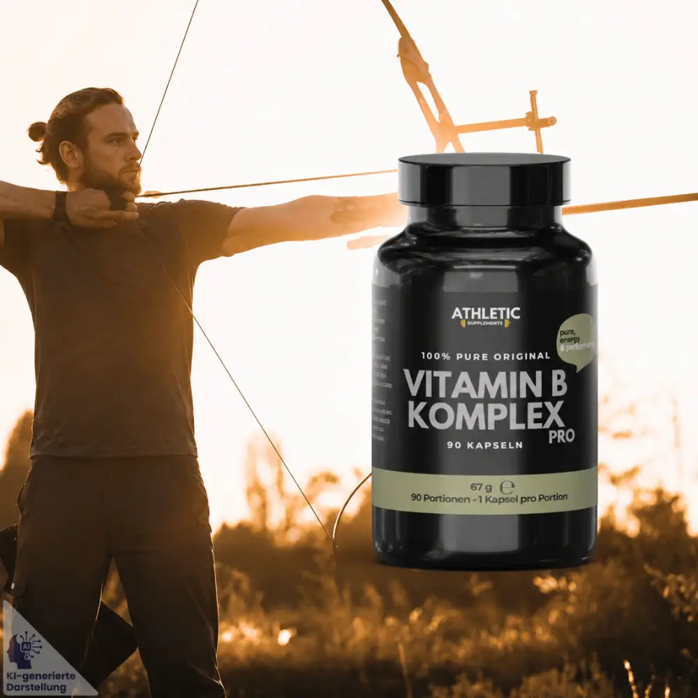 ATHLETIC SUPPLEMENTS Vitamin B Komplex Kapseln PRO