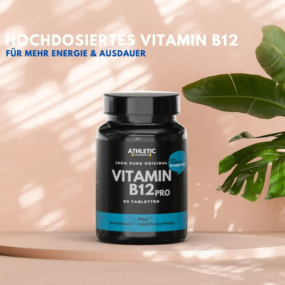 ATHLETIC SUPPLEMENTS Vitamin B12 Tabletten Pro