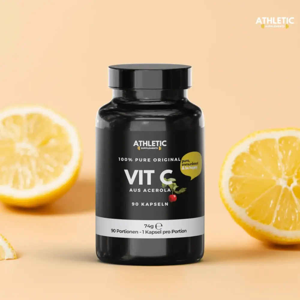 ATHLETIC SUPPLEMENTS Vitamin C Kapseln Pure