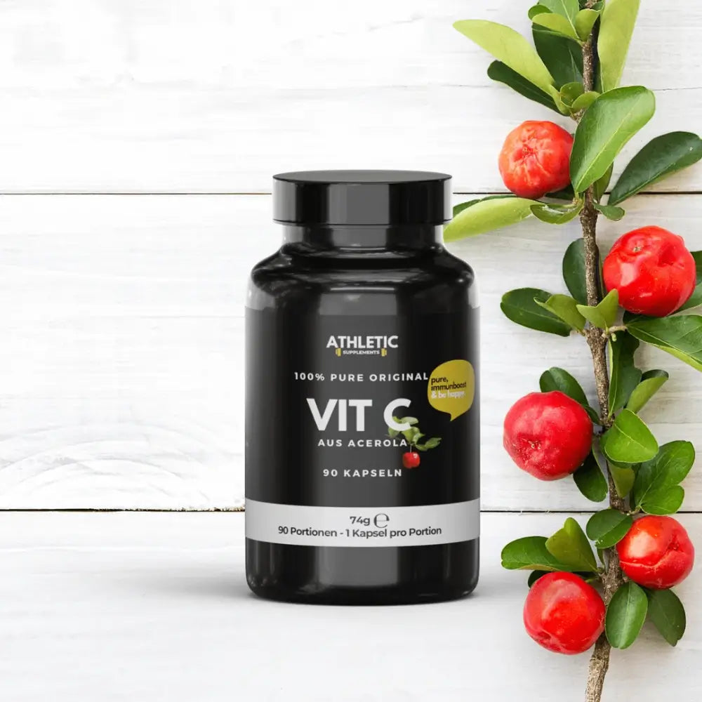 ATHLETIC SUPPLEMENTS Vitamin C Kapseln Pure