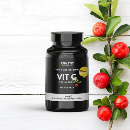 ATHLETIC SUPPLEMENTS Vitamin C Kapseln Pure