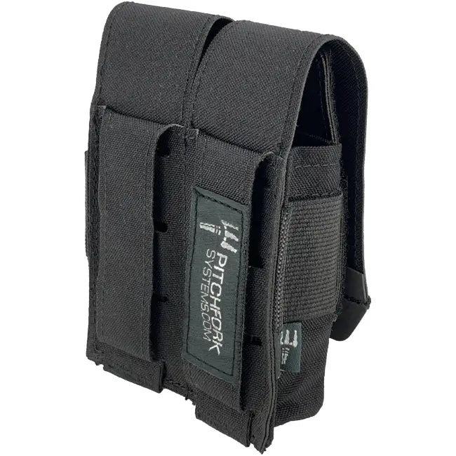 Pitchfork® Closed Double Pistol Magazine Pouch