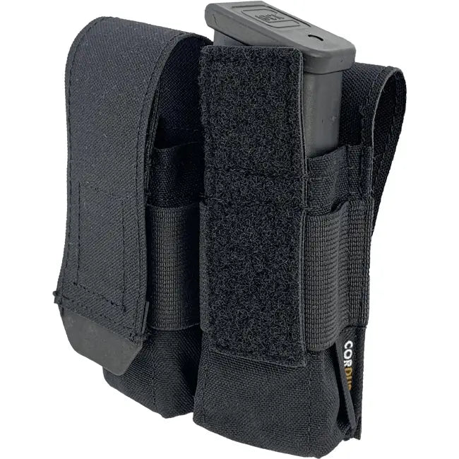 Pitchfork® Closed Double Pistol Magazine Pouch