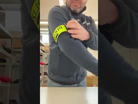 ETZEL Armbinde HighViz, neongelb "PRESSE"