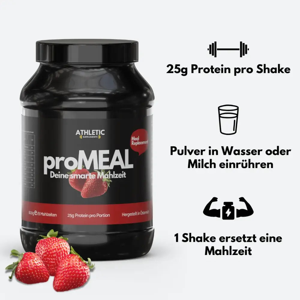 ATHLETIC SUPPLEMENTS proMEAL - Trinkmahlzeit 800g