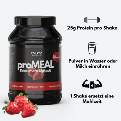 ATHLETIC SUPPLEMENTS proMEAL - Trinkmahlzeit 800g